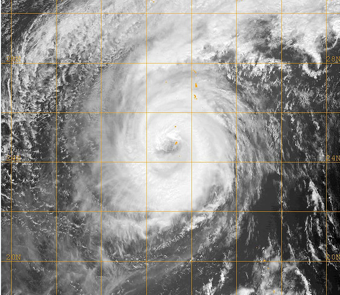 颱風蘇力 衛星雲圖