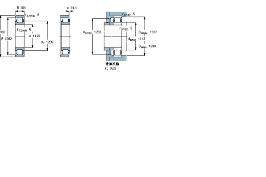 SKF 316201軸承 SKF 316201軸承