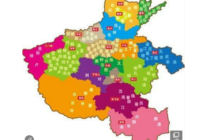 河南歷史名人地圖