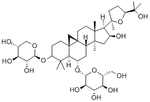 黃芪甲苷化學結構式