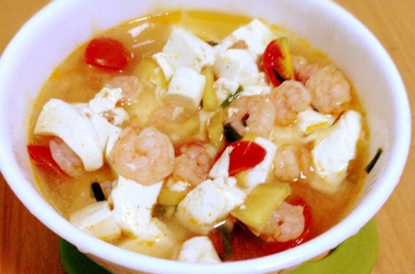 三鮮澆汁豆腐 三鮮澆汁豆腐
