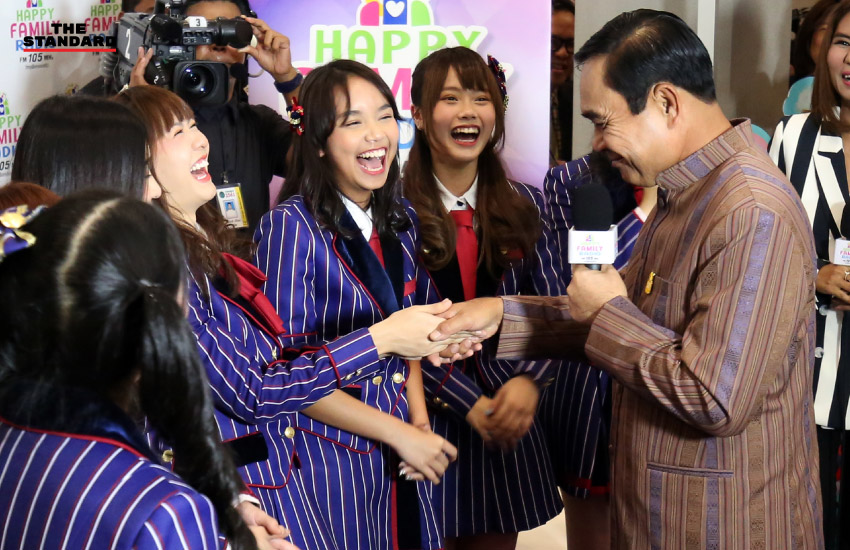 BNK48接受泰國總理巴育會見