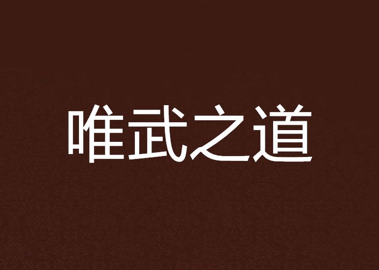 唯武之道 唯武之道