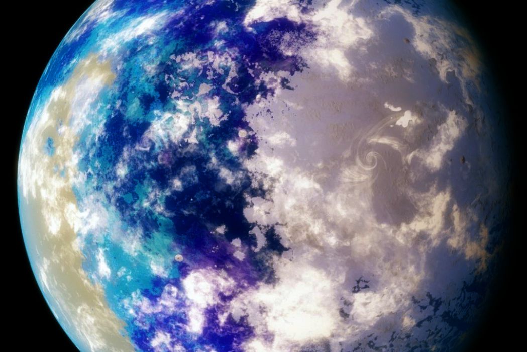 藍星(漫畫《地球盡頭》中出現的虛構行星) 藍星(漫畫《地球盡頭》中出現的虛構行星)