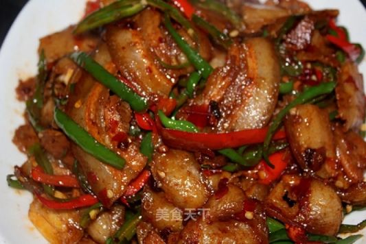 辣椒炒回鍋肉 辣椒炒回鍋肉