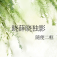 曉薛曉獨影 曉薛曉獨影