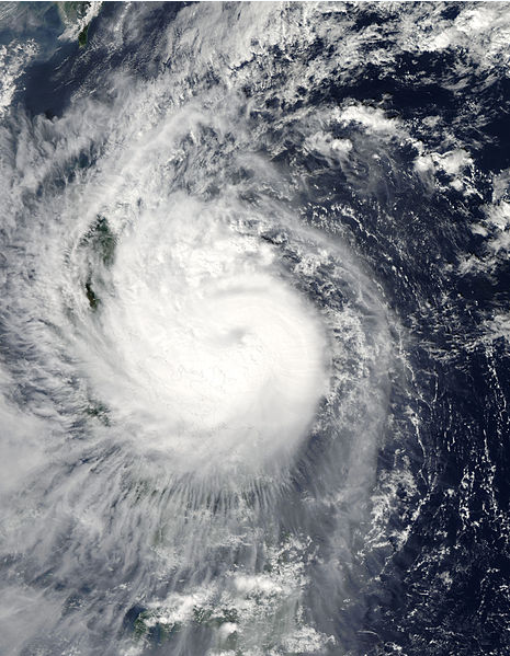 颱風銀河 衛星雲圖