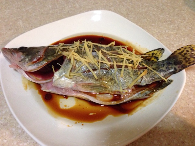 陳皮蒸鱖魚