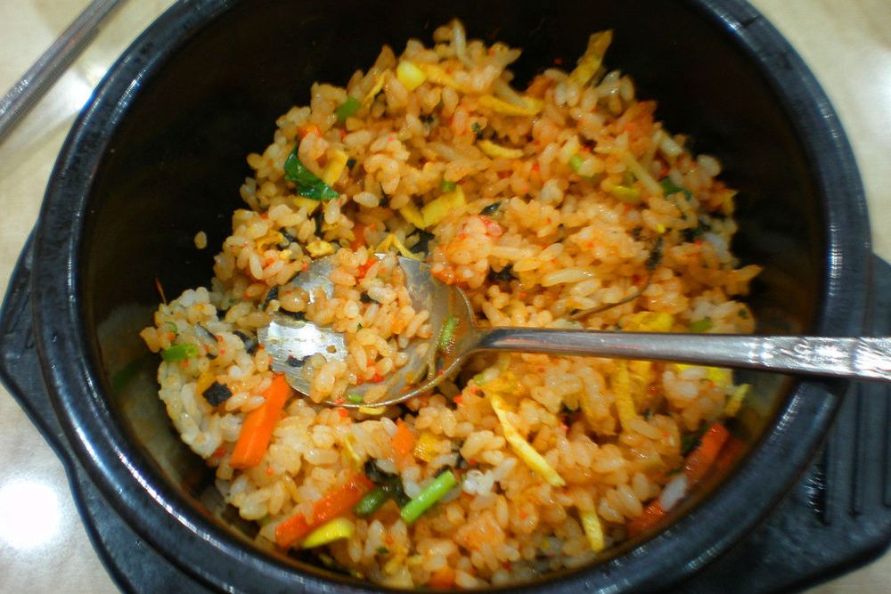 新芽拌飯 新芽拌飯