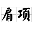 肩項 肩項