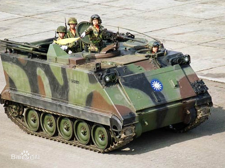 M113裝甲輸送車在台灣地區