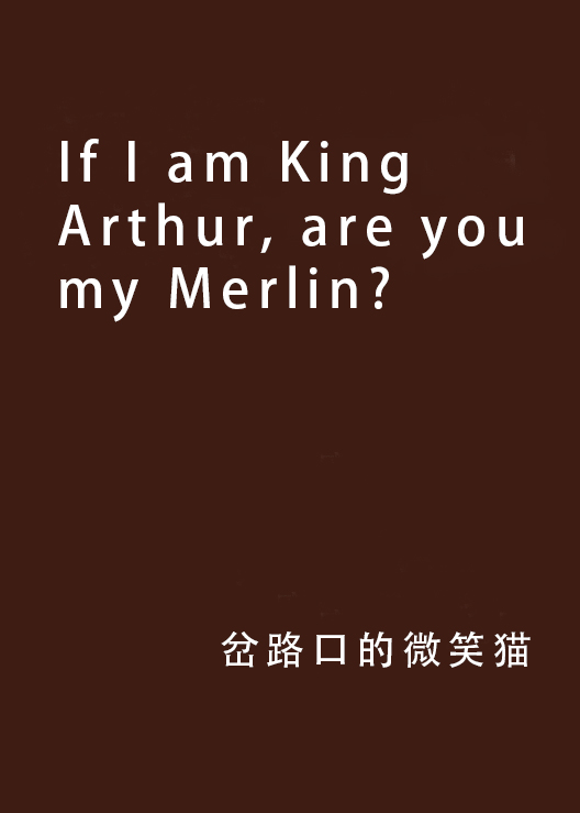 If I am King Arthur, are you my Merlin?