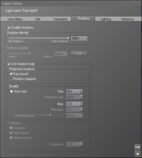 shadow mapped shadow mapped