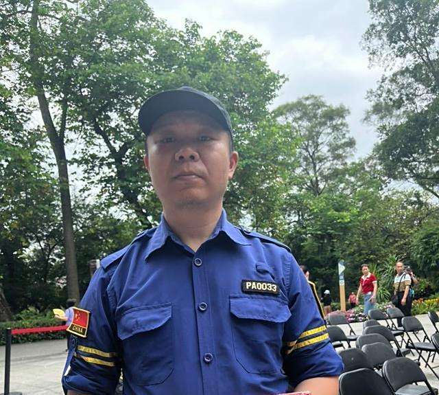 張洪銘(平安廣州志願服務總隊應急救援培訓教官)