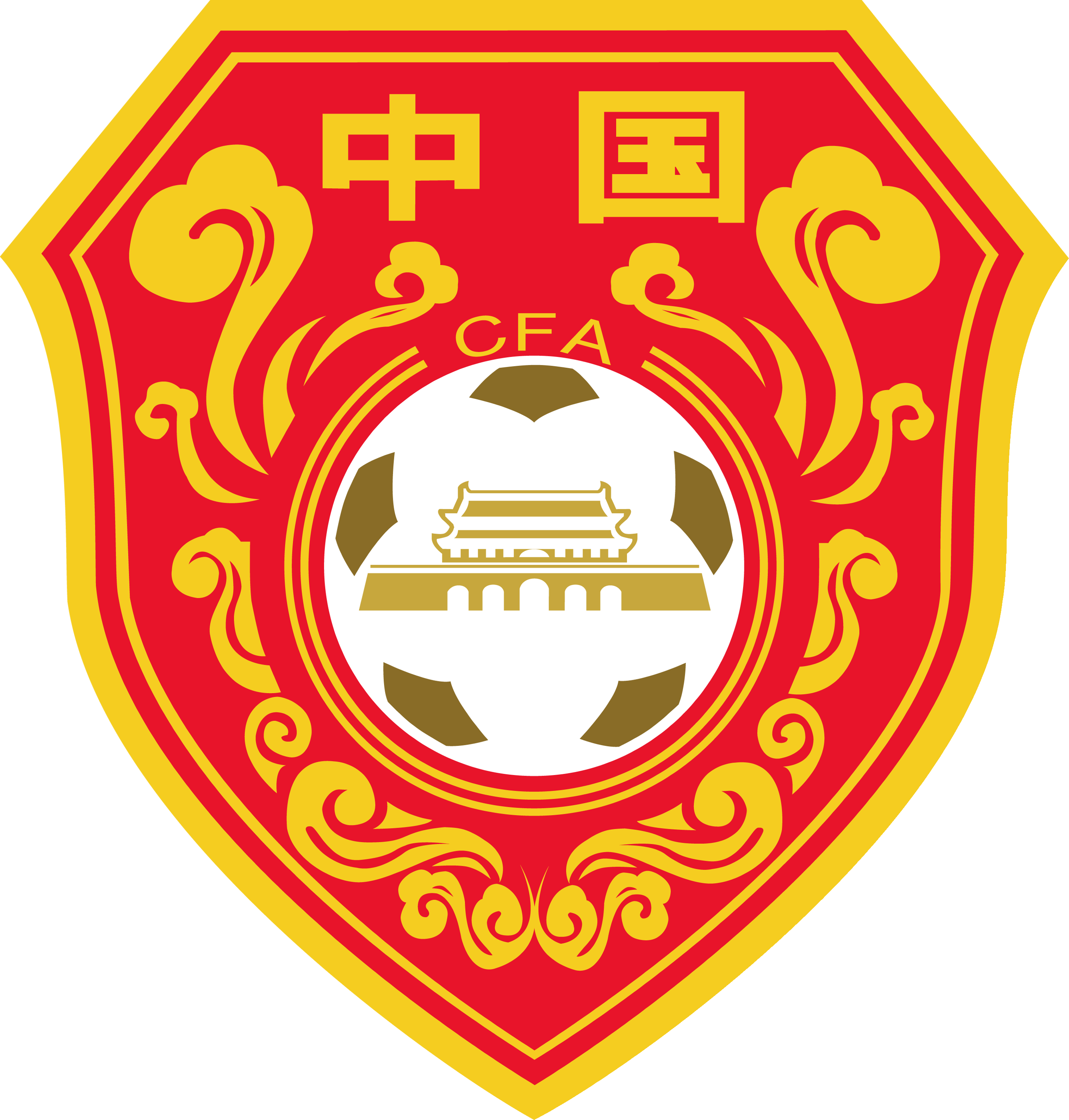 中國國家隊隊徽（2012—）
