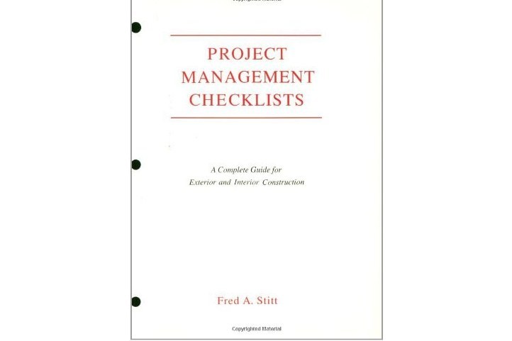 Project Management Checklist Project Management Checklist