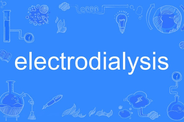 electrodialysis
