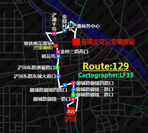 西安公交129路 西安公交129路