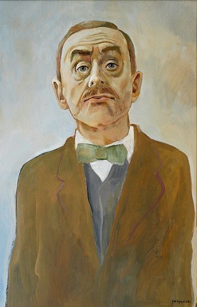 托馬斯·曼的畫像(Vaclav Zeman繪)
