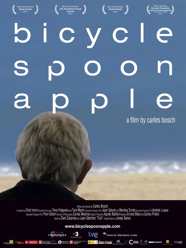 腳踏車，湯匙，蘋果