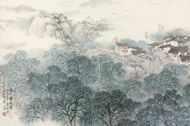 春山雲起 春山雲起