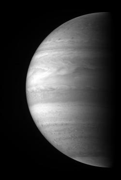 新地平線號飛躍木星時拍攝的木星照片