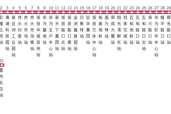 深圳公交M461路 深圳公交M461路