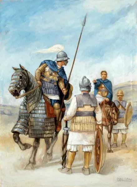 塞琉古帝國的精銳騎兵與步兵