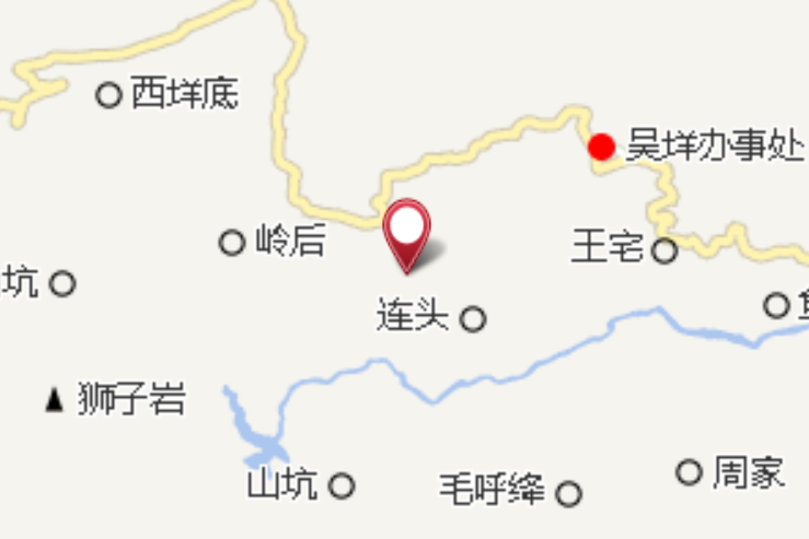 冷水坑(以溪流特徵命名的地理實體名稱)