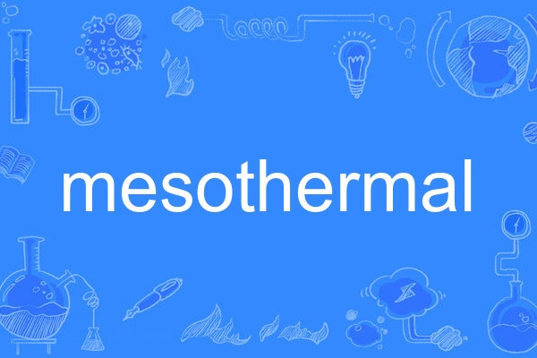 mesothermal mesothermal
