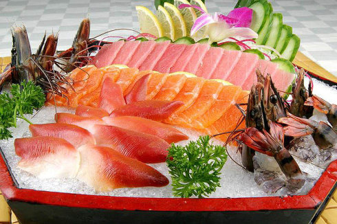 日本生魚片