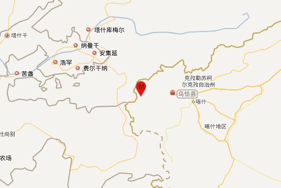 5·6烏恰地震