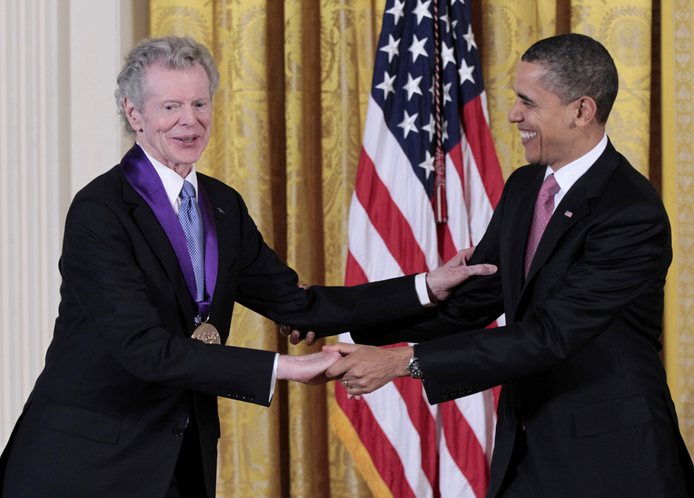 范·克萊本獲歐巴馬頒發的國家藝術獎章