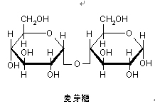 麥芽糖的α-1,4糖苷鍵