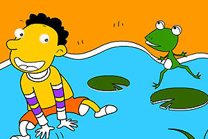 小遊戲《我和小青蛙》
