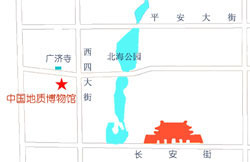 中國地質博物館地圖
