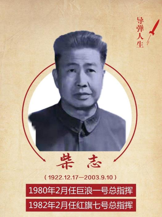 柴志(中國巨浪一號、紅旗七號原總指揮) 柴志(中國巨浪一號、紅旗七號原總指揮)