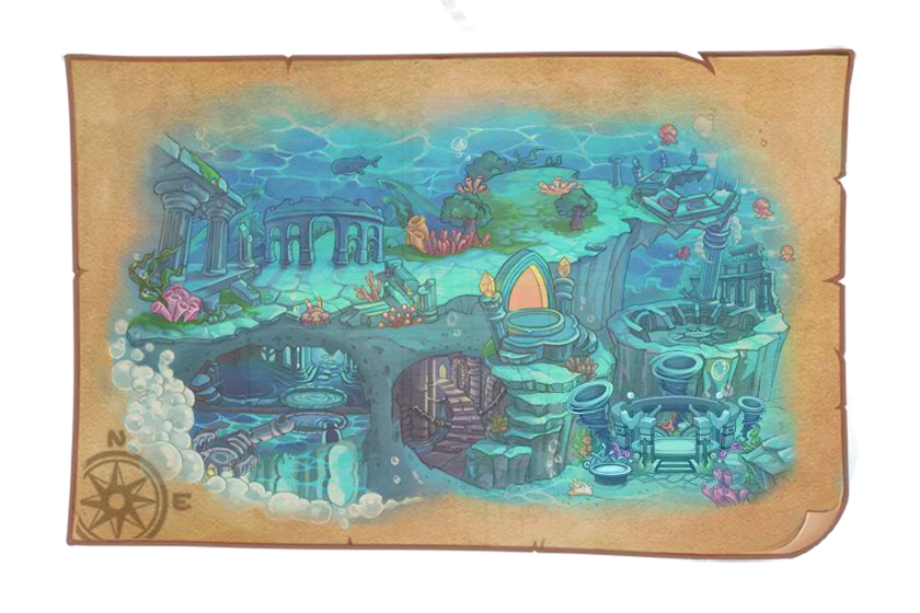 亞特蘭蒂斯遺蹟(亞特蘭蒂斯(遊戲《洛克王國》一級場景)) 亞特蘭蒂斯遺蹟(亞特蘭蒂斯(遊戲《洛克王國》一級場景))