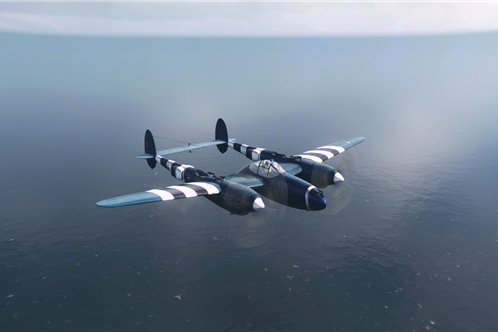 P-38F閃電(遊戲《戰機世界》中的戰機) P-38F閃電(遊戲《戰機世界》中的戰機)