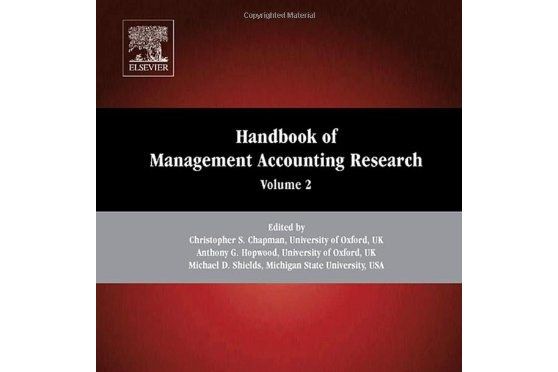 Handbook of Management Accounting Research Handbook of Management Accounting Research