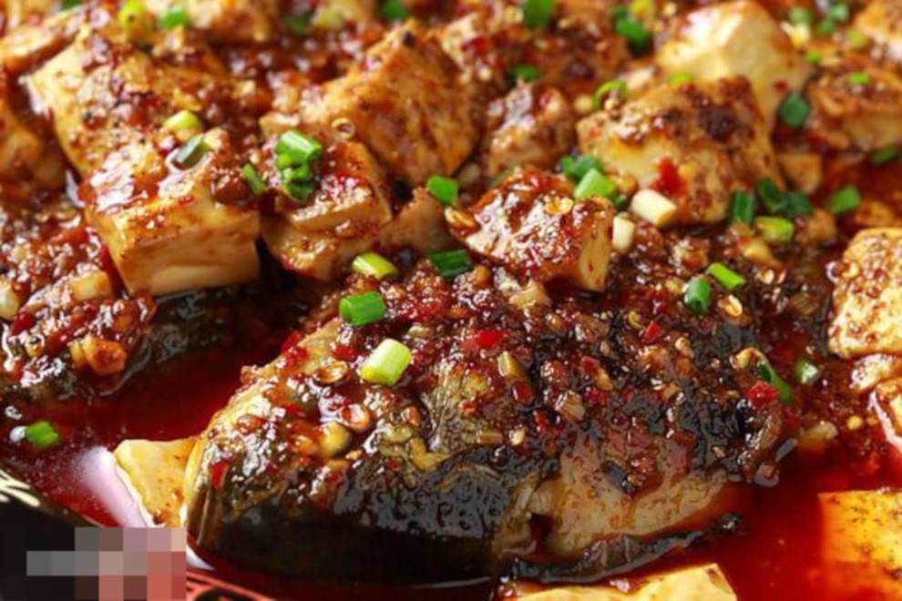 豆腐麻辣魚 豆腐麻辣魚