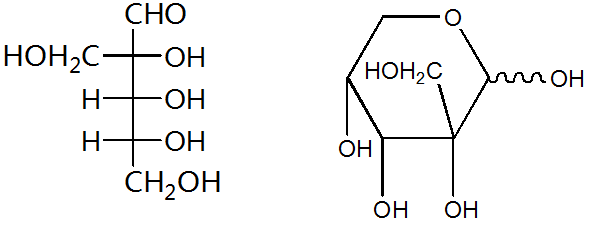 金縷梅糖的兩種結構式