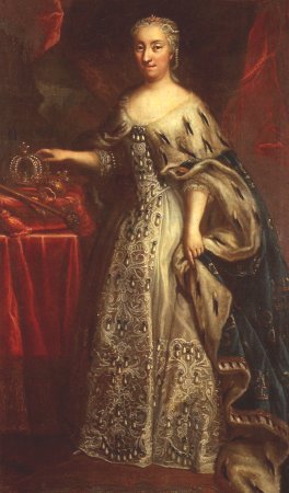 烏爾莉卡·埃莉諾拉即位女王，繪者不明