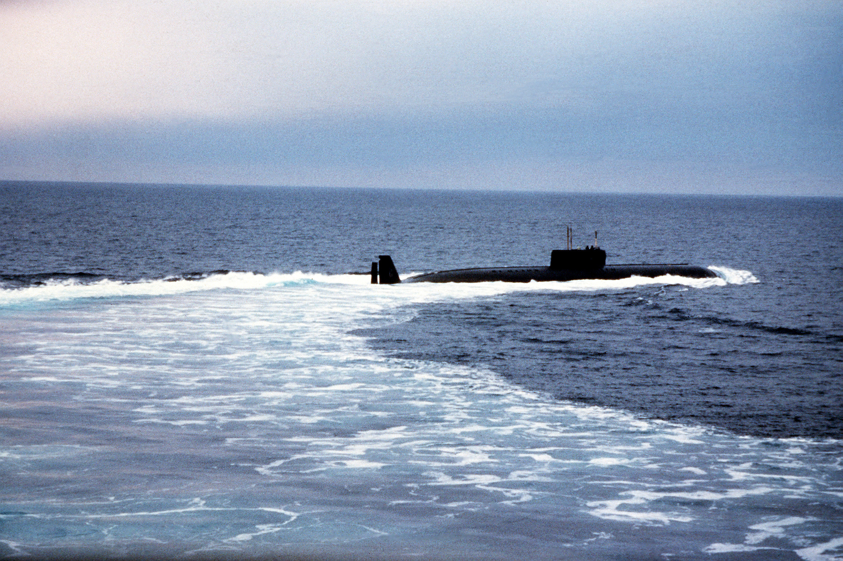 661型巡航飛彈核潛艇1983年