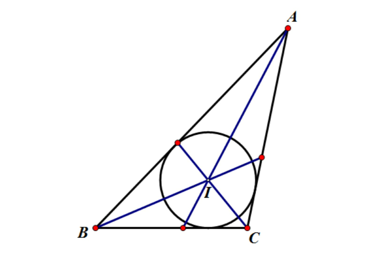 內心(三角形三條內角平分線交點)