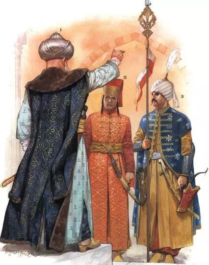 在君士坦丁堡集結的奧斯曼近衛軍