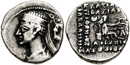 帕提亞國王帕克羅斯一世，他曾是卡西烏斯的手下敗將