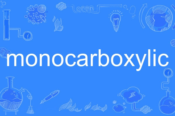 monocarboxylic monocarboxylic