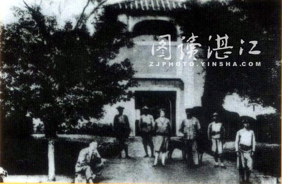 法國入侵者在廣洲灣的照片