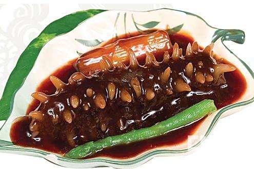 菟絲燒海參 菟絲燒海參